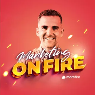 Podcast-Cover Marketing on Fire